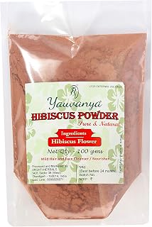 Yauvanya Pure Hibiscus Powder for Hair and Skin- 100 Gms