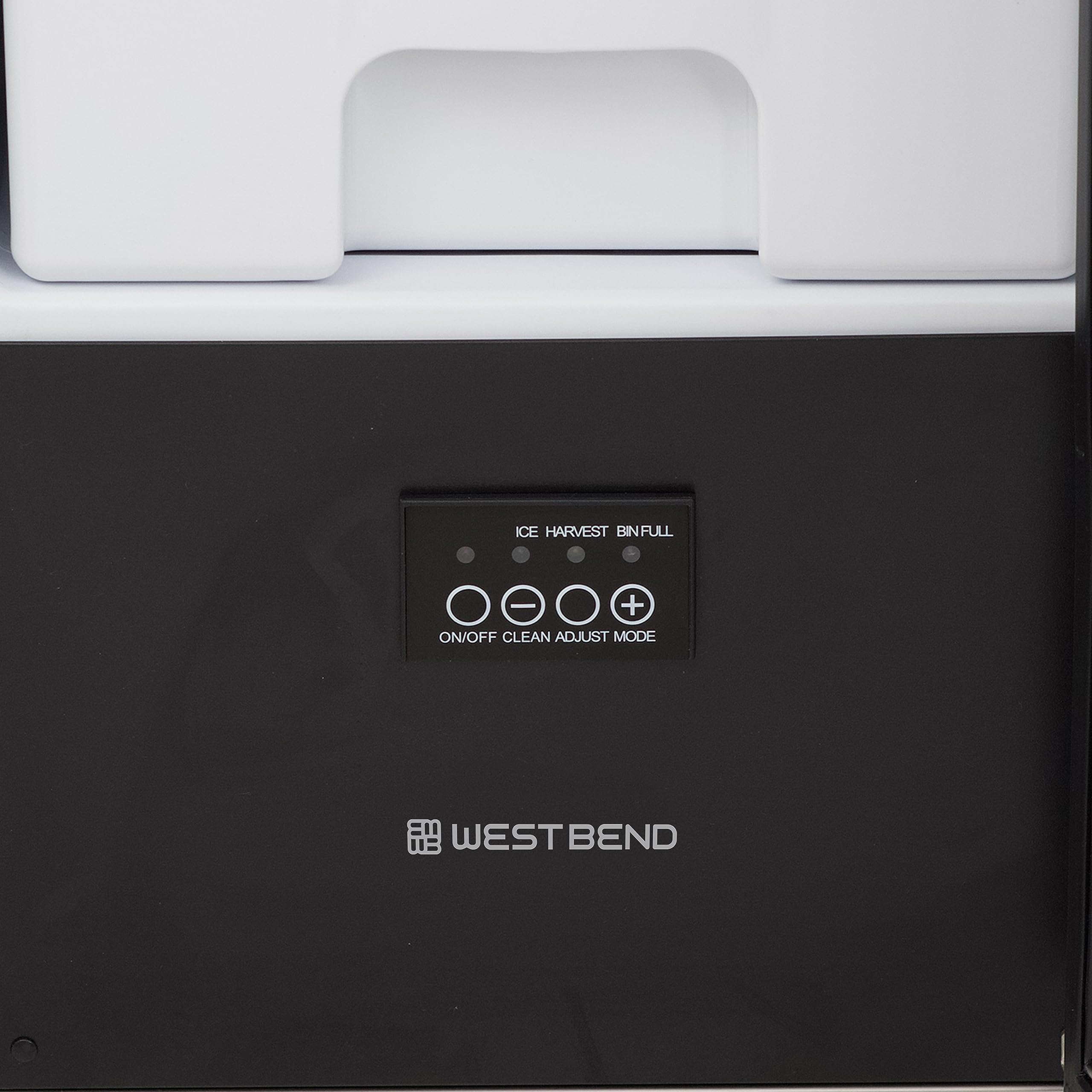 West Bend Built-In Or Freestanding Ice Maker, 15", Metallic on Fridge.com - View 5