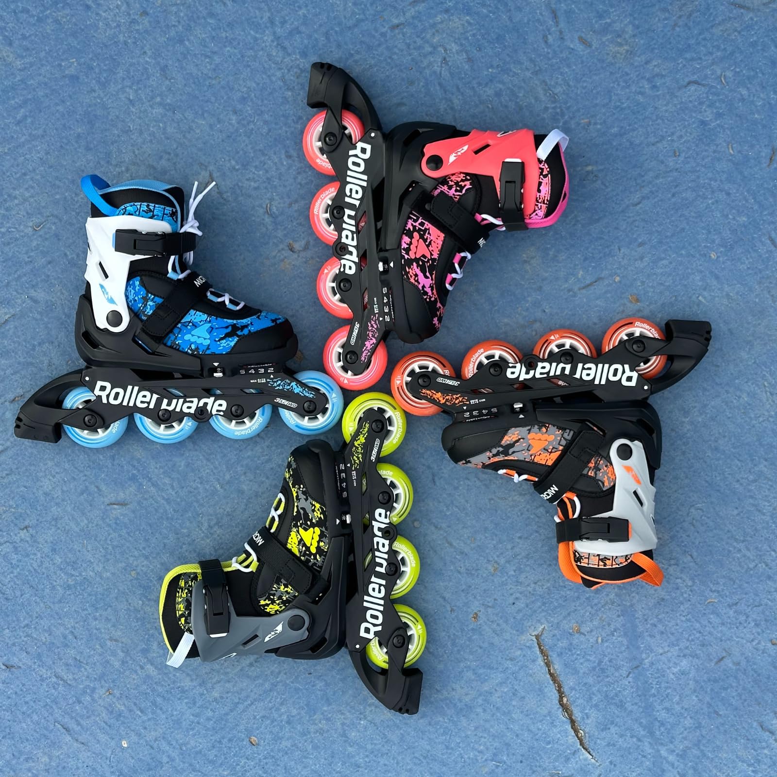 Rollerblade Microblade SL, Pattini in Linea Ragazzo