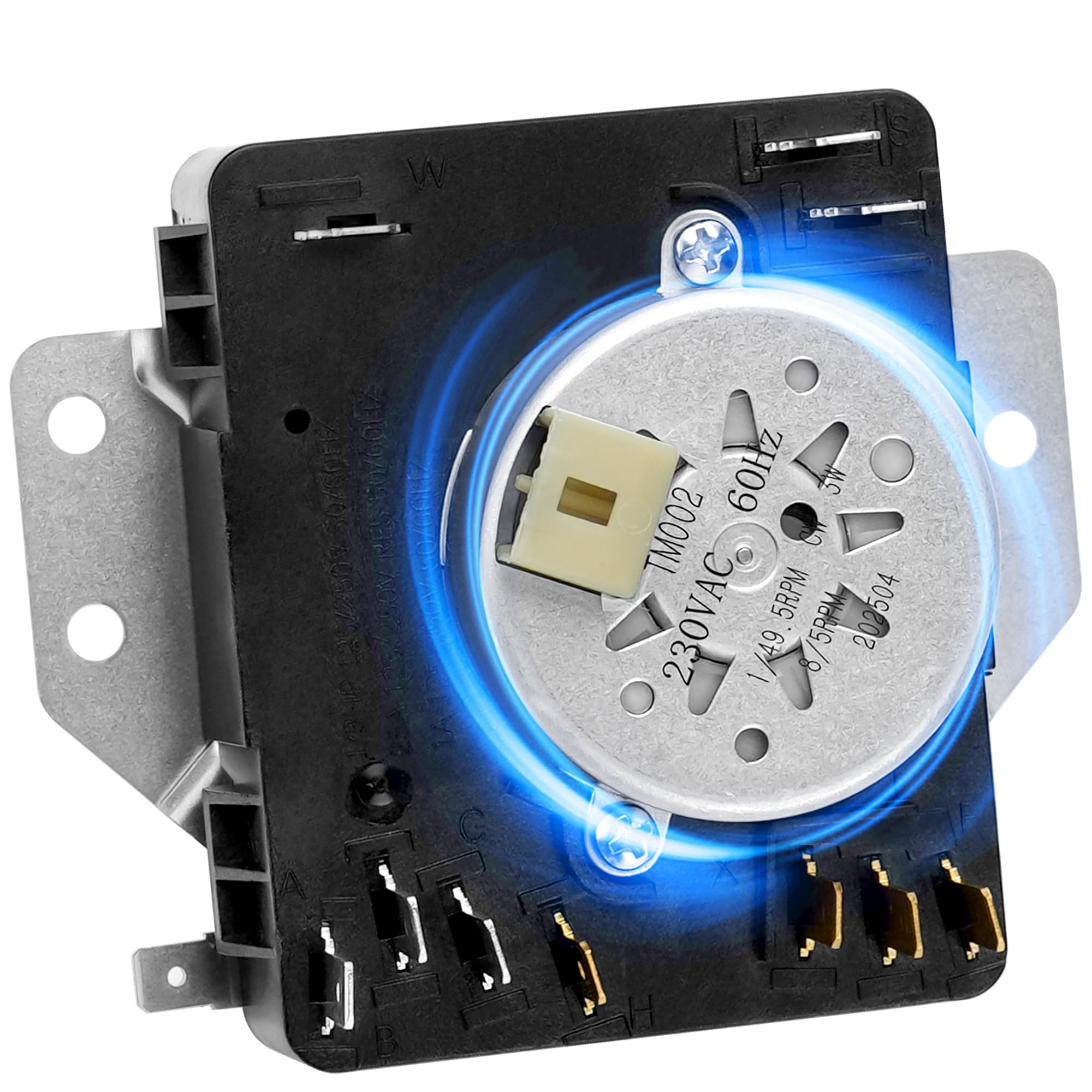 2-Year Warrant𝙮 W10185982 WPW10185982 Dryer Timer for Whirlpool Maytag WED4815EW1 WED5100VQ1 WED4800BQ1 WGD4800XQ0 WED4810EW1 WED4800XQ0 Replace 418-618-20-B5 PS11749831230V 60Hz by Cenipar