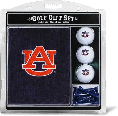 Miniatura 23 de Team Golf NCAA Juego de regalo de toalla de golf bordada, 3 pelotas de golf y 14 tees de golf de 2-3/4 pulgadas (tamaño reglamentario), toalla