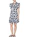 Tommy Hilfiger Floral Flutter Sleeve A-Line Dress - Main View