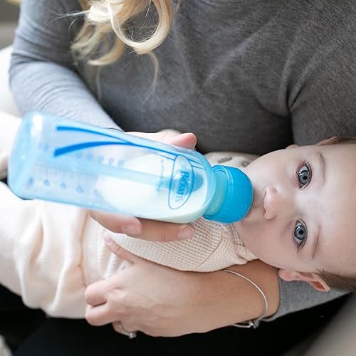 Miniatura 4 de Dr. Brown's Natural Flow - Sistema de ventilación de biberones y cepillo de cerdas de limpieza de depósito, sin BPA, cepillos azules, paquete de 8