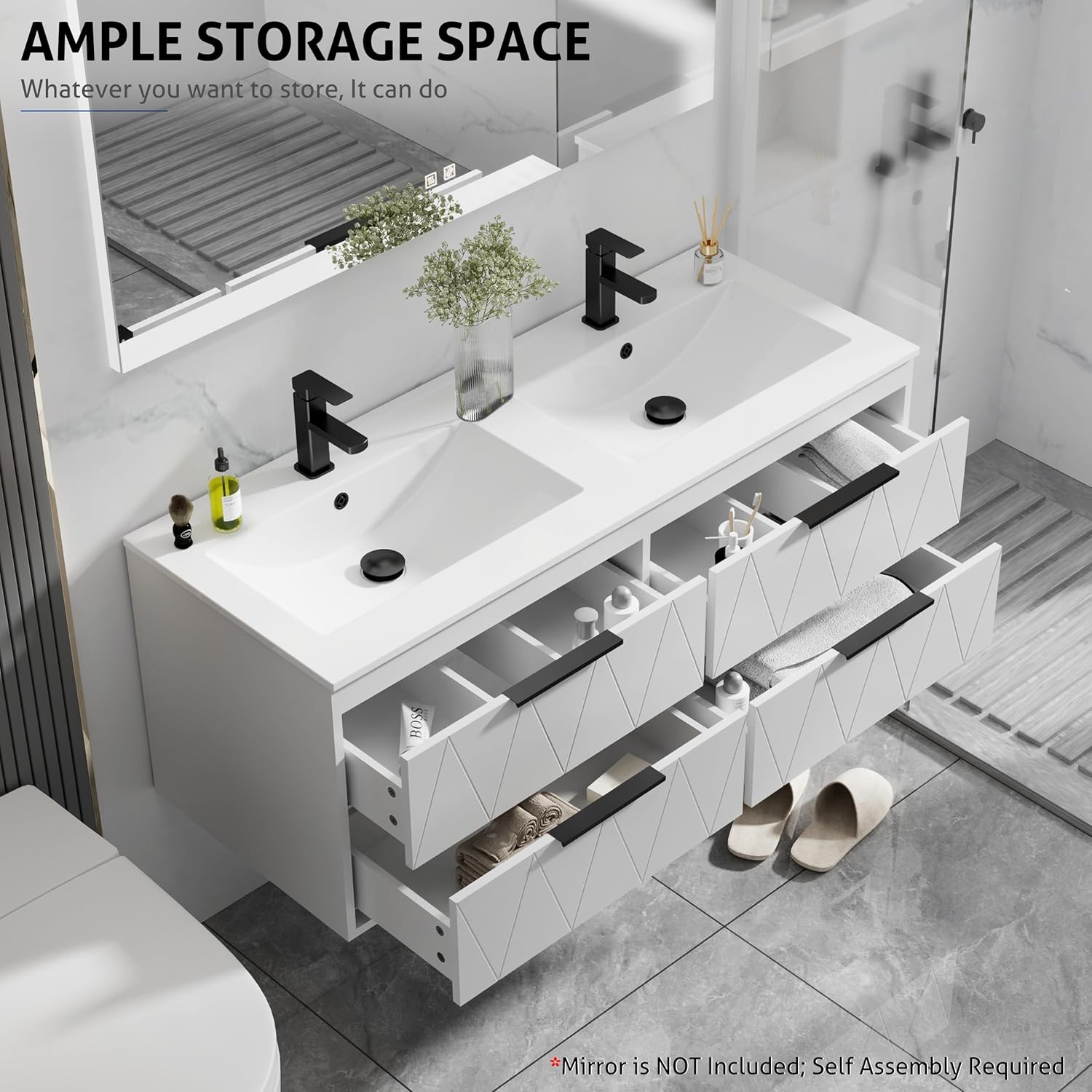 Best Bathroom ‌Vanity - eclife 48