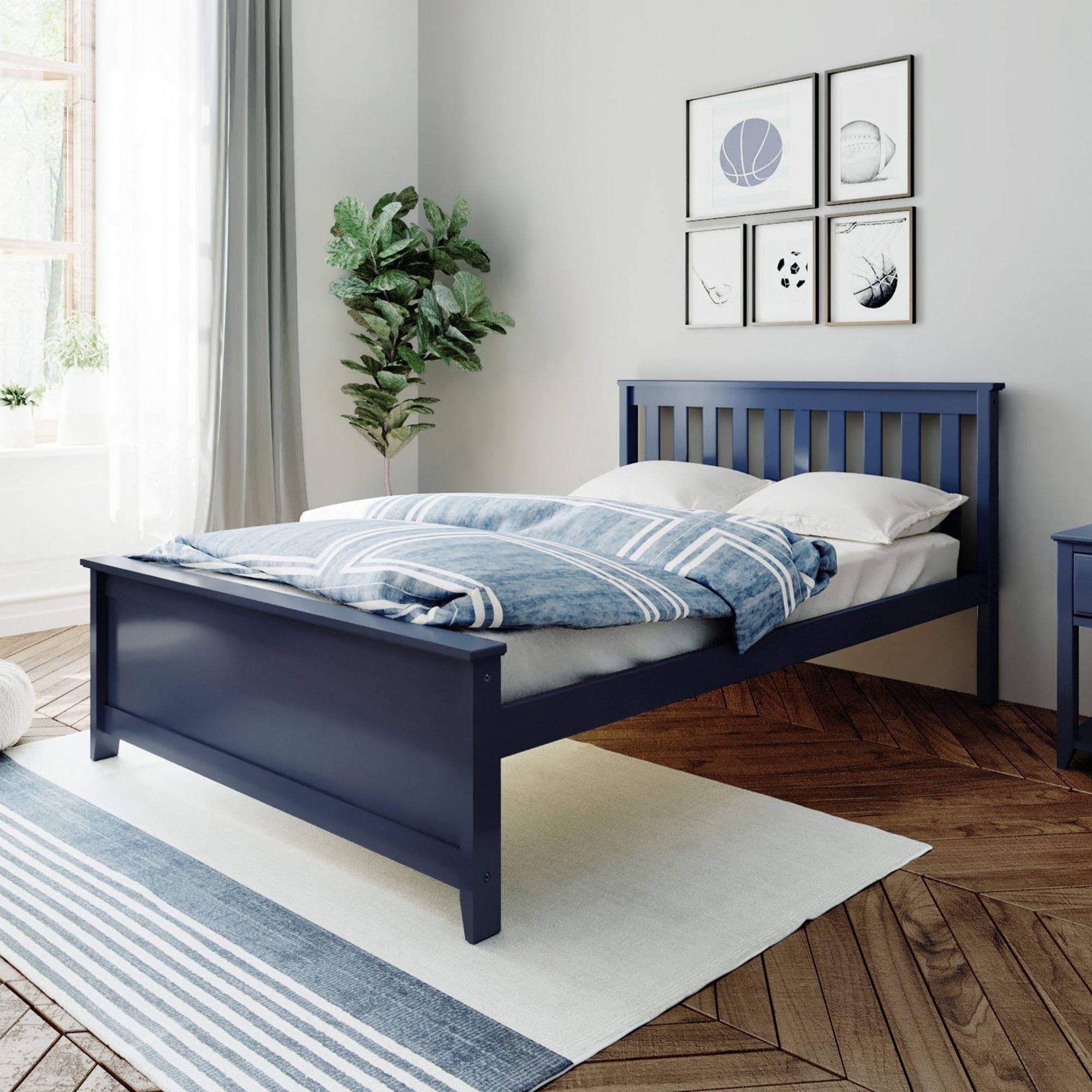 Max & Lily Slatted Headboard