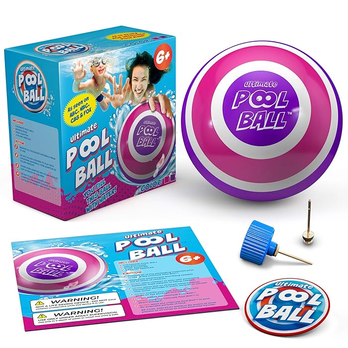 Buy The Ultimate Pool Ball You Fill This Ball with Water to Play