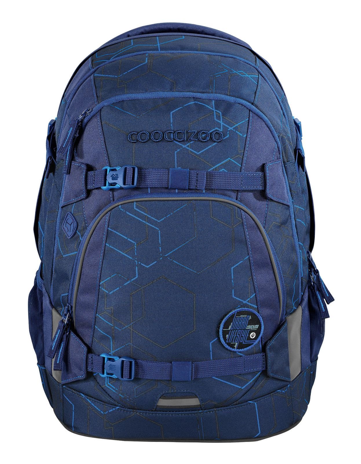 coocazoo Schulrucksack Mate, ergonomischer & anpassbarer Tornister, höhen- & größenverstellbar, mit Brustgurt & Hüftgurt, leicht & individuell, ab der 3. Klasse