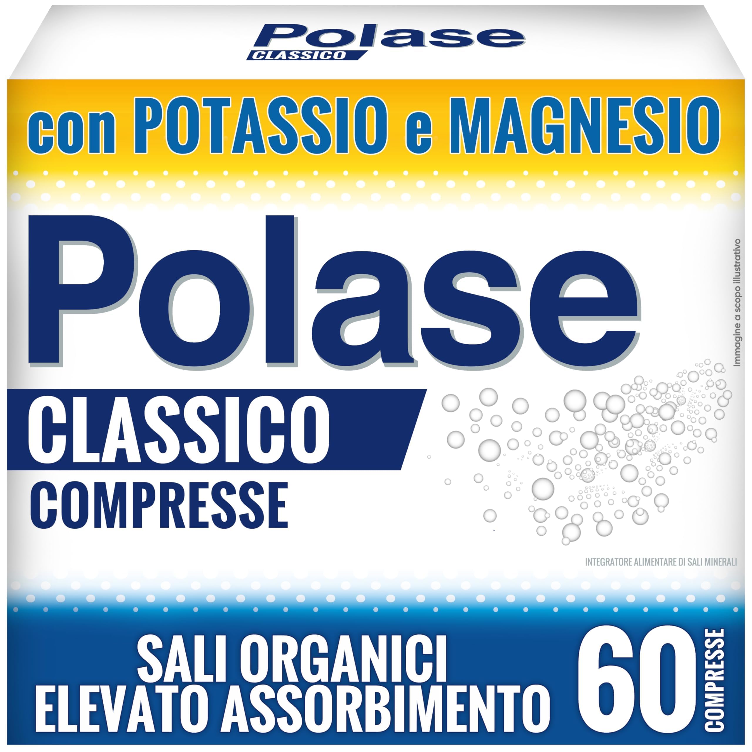 Polase Classico, Integratore Magnesio e Potassio, 60 Compresse