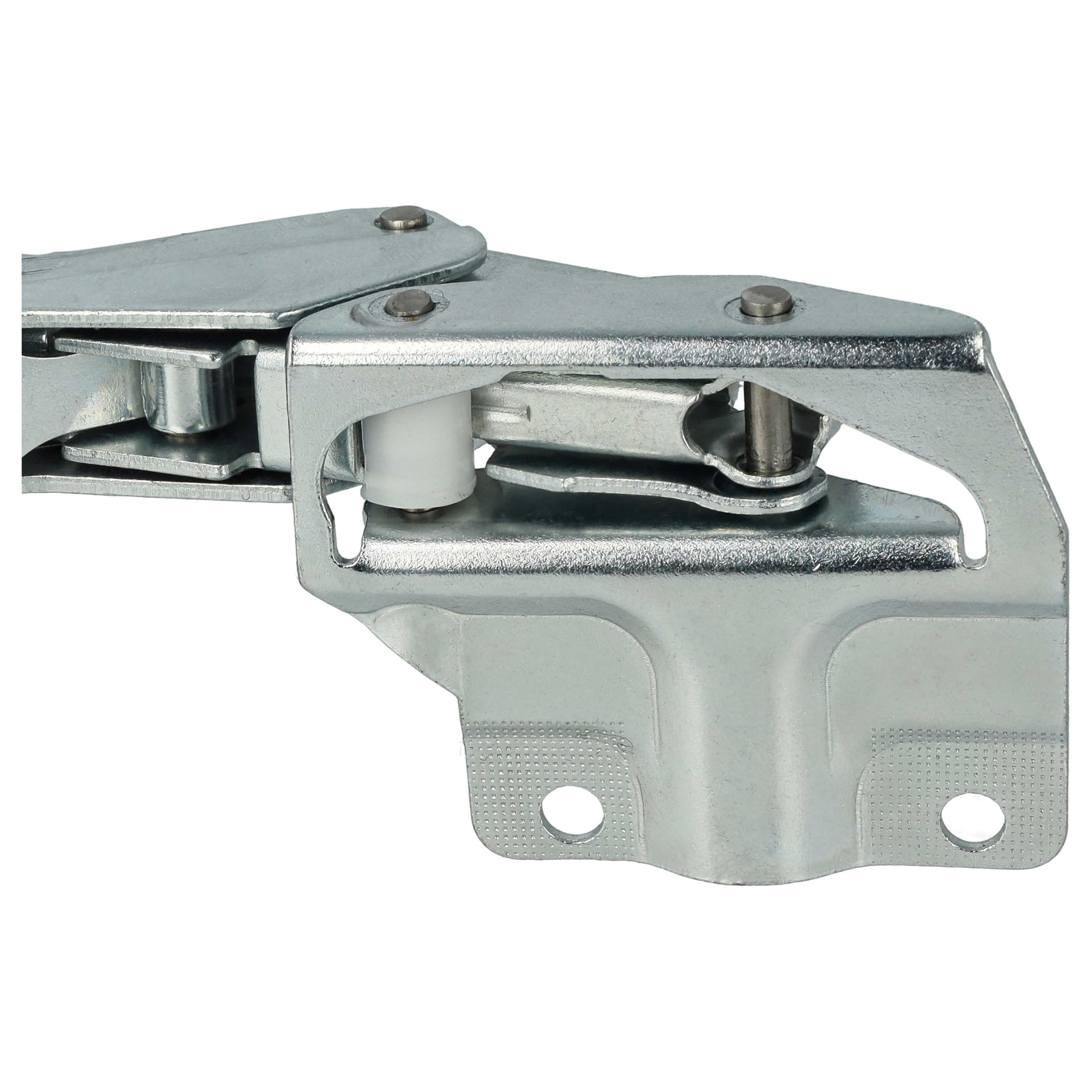 vhbw 4x Türscharnier Ersatz für Electrolux 407131425/8 für Kühlschrank | Reparatur-Set