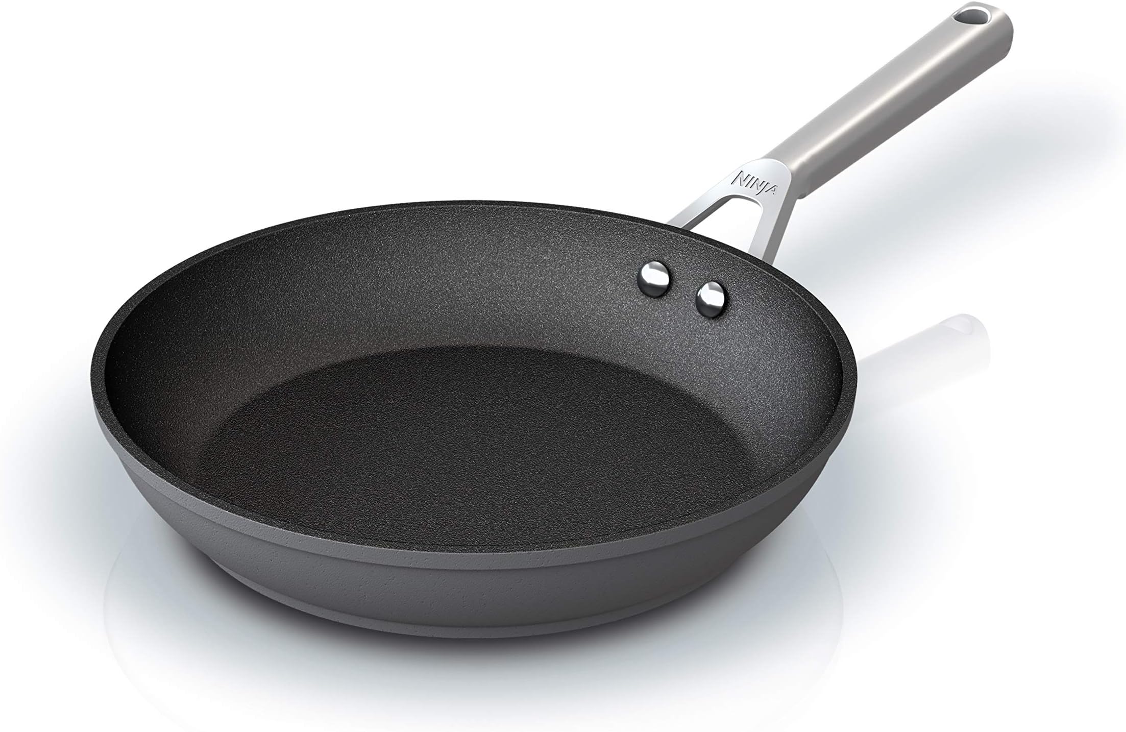 C30026Z Foodi NeverStick Premium Hard-Anodized 10 1/4-Inch Fry Pan, slate grey