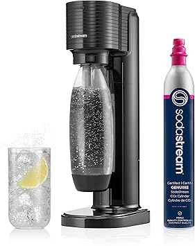 SodaStream Gaia Sparkling Water Maker, Black