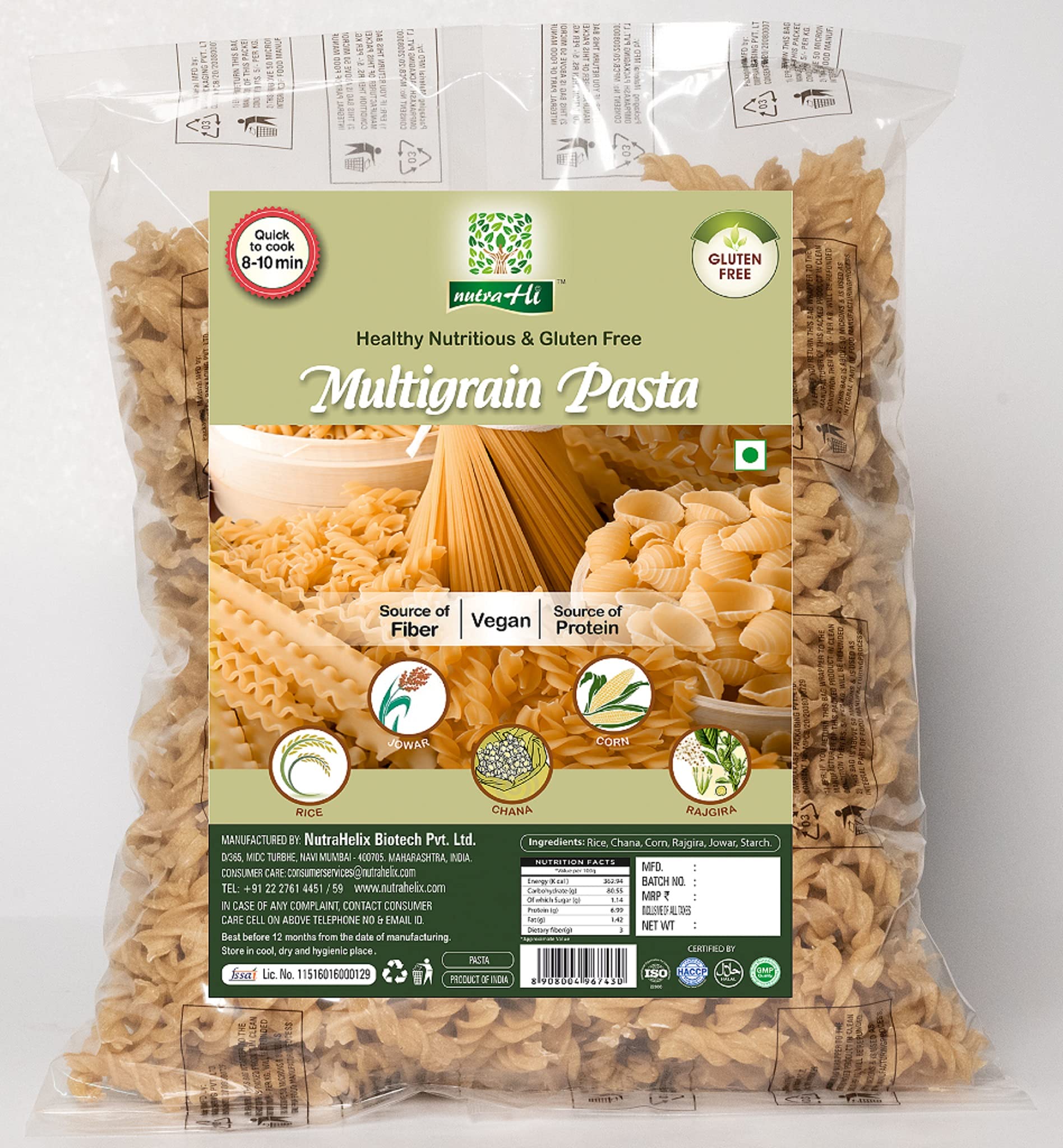 See full amazon price history chart for NutraHi Multigrain Pasta, 100% Gluten Free and Nutrient Rich, Pack of 1 Kg NutraHi Multigrain Pasta, 100% Gluten Free and Nutrient Rich, Pack of 1 Kg (B09GW1R6PT) Amazon Price History, Amazon Price Tracker