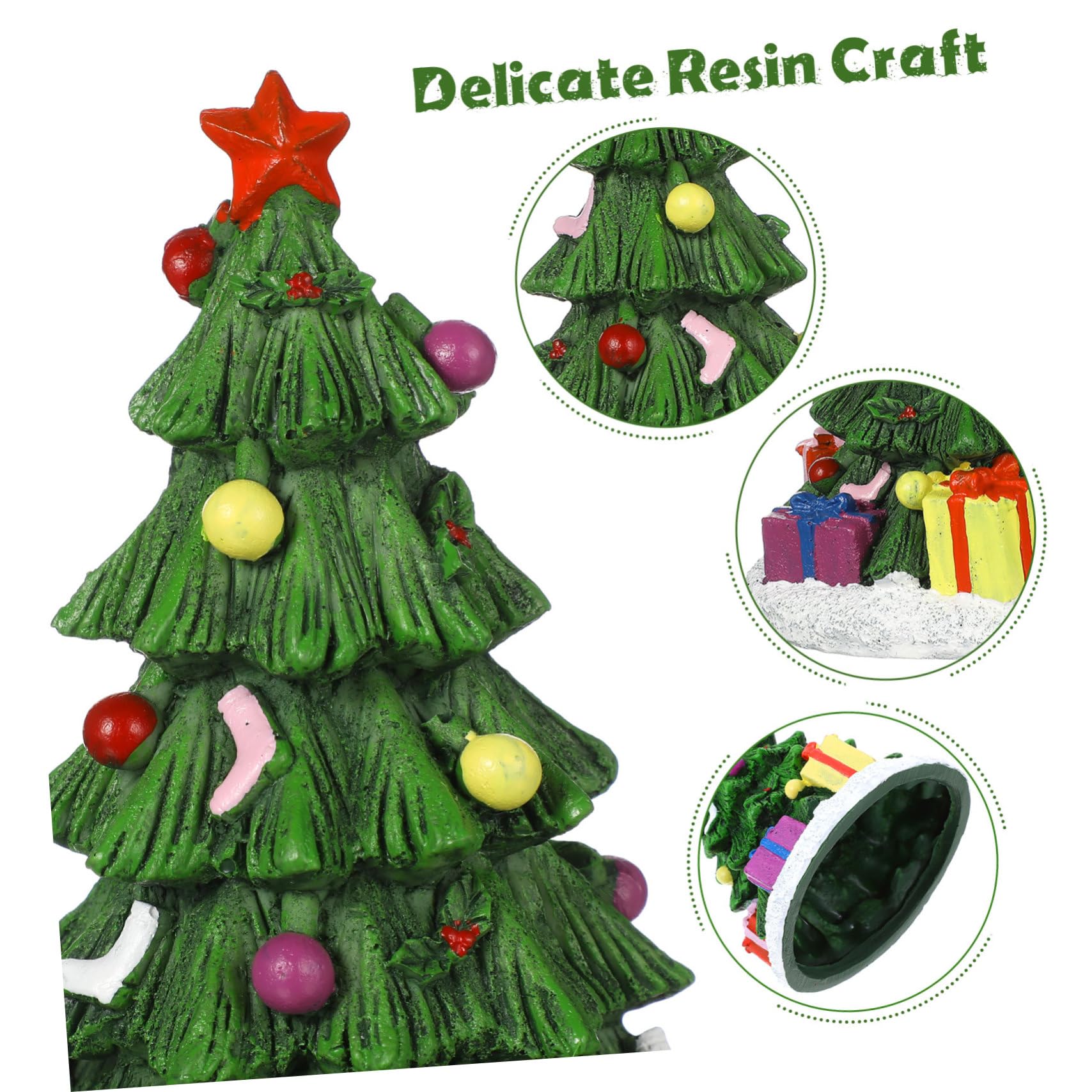 BESPORTBLE Décoration Aquarium Résine Accessoire Arbre Mort pour Aquariums Et Bacs à Poissons Ornement Festif pour Décor Aquatique