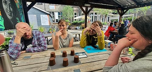 Miniatura 5 de Juego de mesa de ladrón de quesos, juego de fiesta para la familia para descubrir quién roba el queso, roles ocultos y faroles, a partir de 8 años,