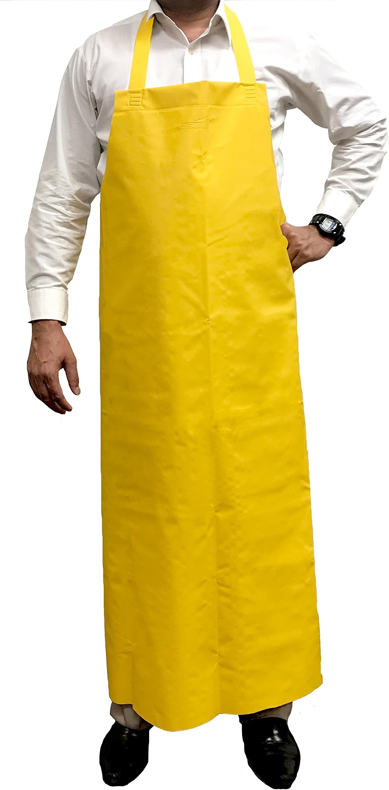 KLEEN HANDLER Waterproof Tpu Bib Apron With Adjustable Neck 11.8 Mil