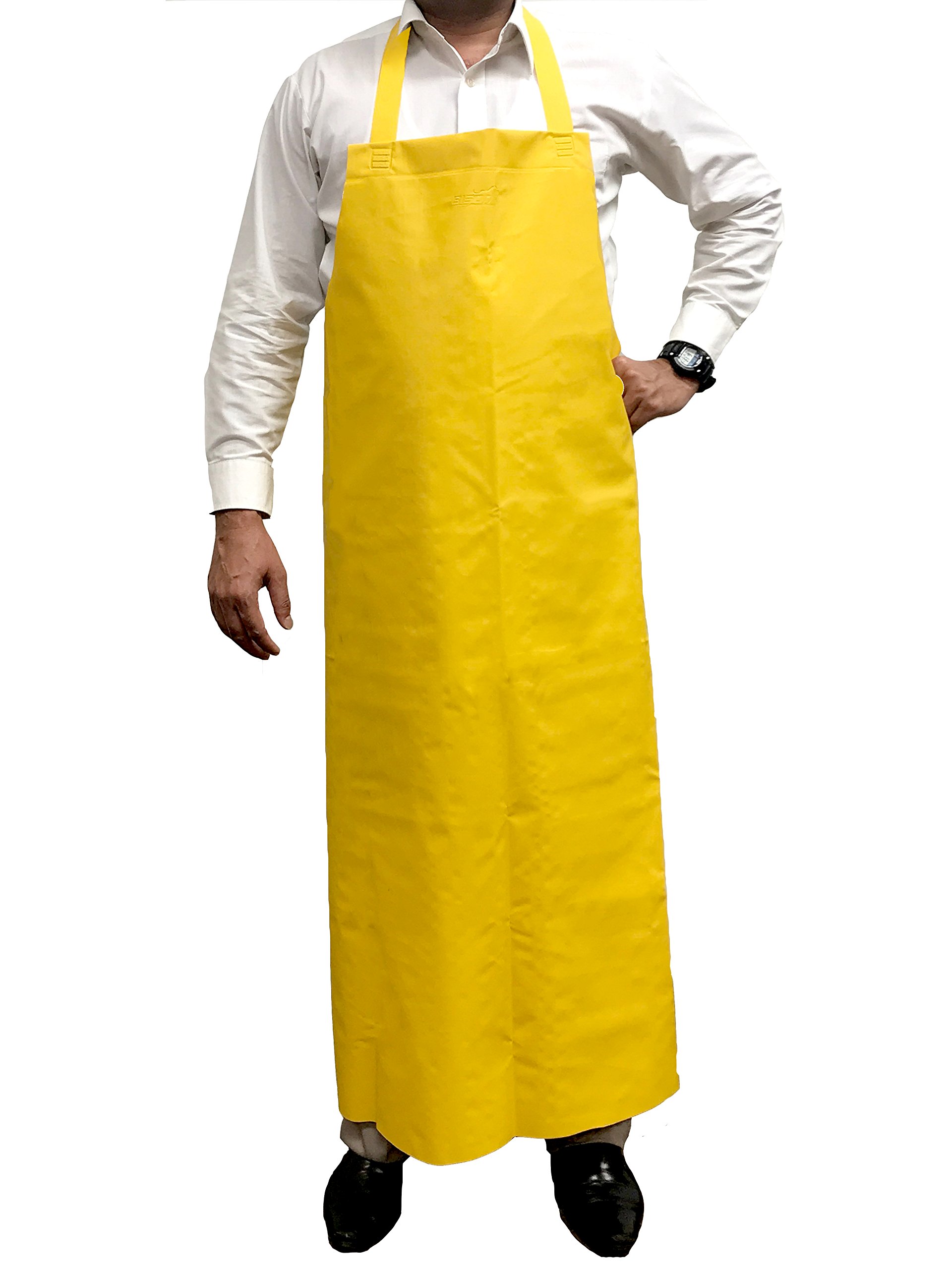 KLEEN HANDLER Waterproof Tpu Bib Apron With Adjustable Neck 11.8 Mil