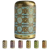 SALKING 260ML Dyfuzor zapachowy,metalowy, do aromaterapii,w stylu vintage | do olejków eterycznych nawilżacz powietrza e