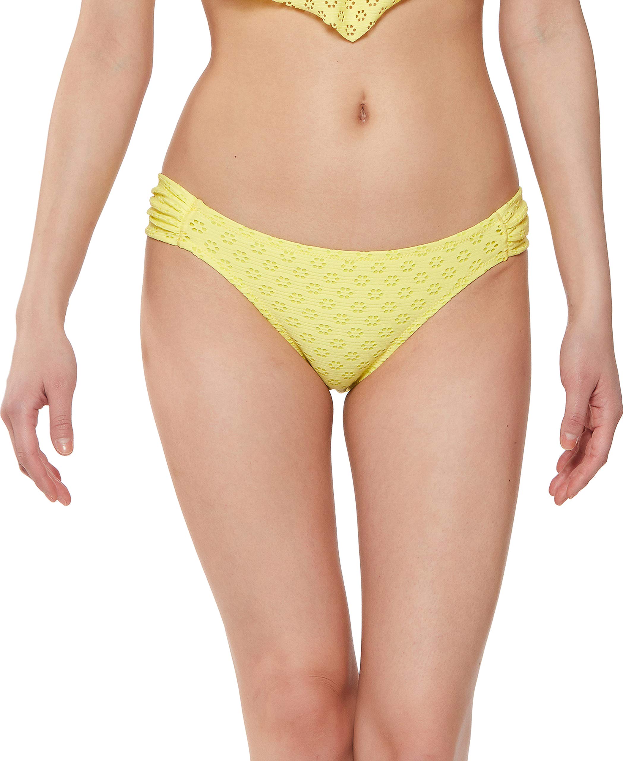 Jessica Simpson Mix & Match Solid Eyelet Bikini Swimsuit Separates (Top & Bottom) Bikini Mujer