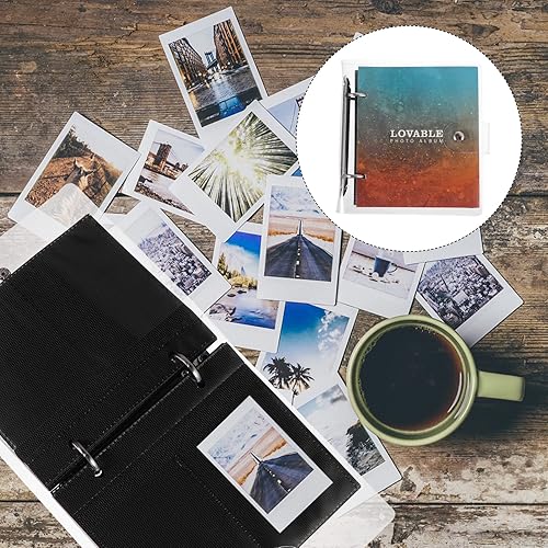 Miniatura 9 de Álbum de fotos de 3 pulgadas, 3 pulgadas, álbum de fotos de hojas sueltas, mini álbum de fotos, álbum familiar, libro de sentimientos, coleccionista