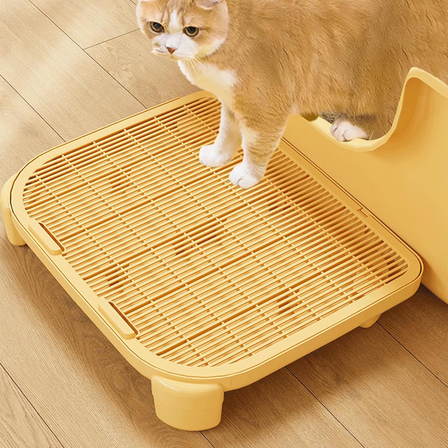Anti Slip Bottom Litter Control Pad Featuring Double Layer for Containment Soft Materials for Pet Comfort Box Pad