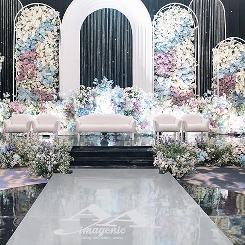 Alfombra plateada de doble cara para espejo de boda, pasillo de boda, decoración de escenario, alfombra de camino de boda, para bodas, ceremonias,