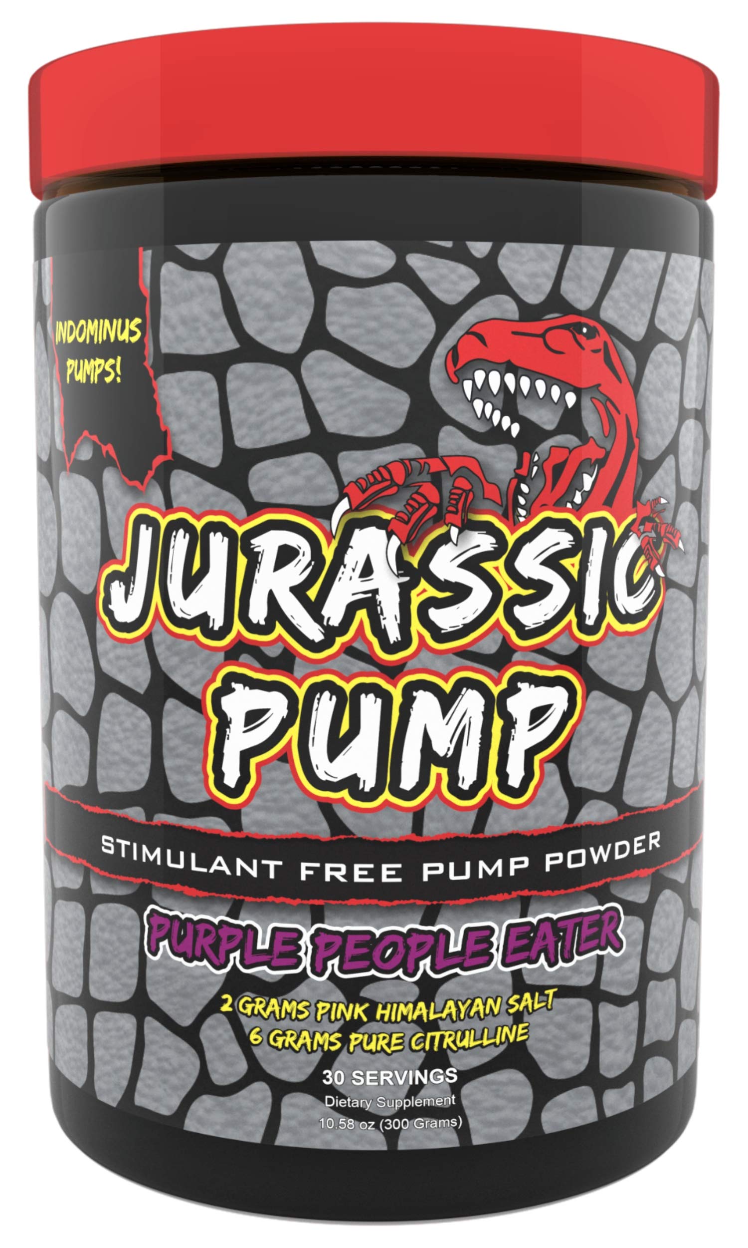 Buy Jurassic Pump Muscle Pump Powder (Grape) NonStimulant, Nitric