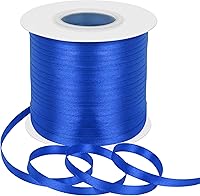 Vista 220 de Cinta de satén rosa polvoriento de doble cara, 3/8 pulgadas x 50 yardas, cintas de poliéster rosa polvoriento para envolver regalos, cinta de tela