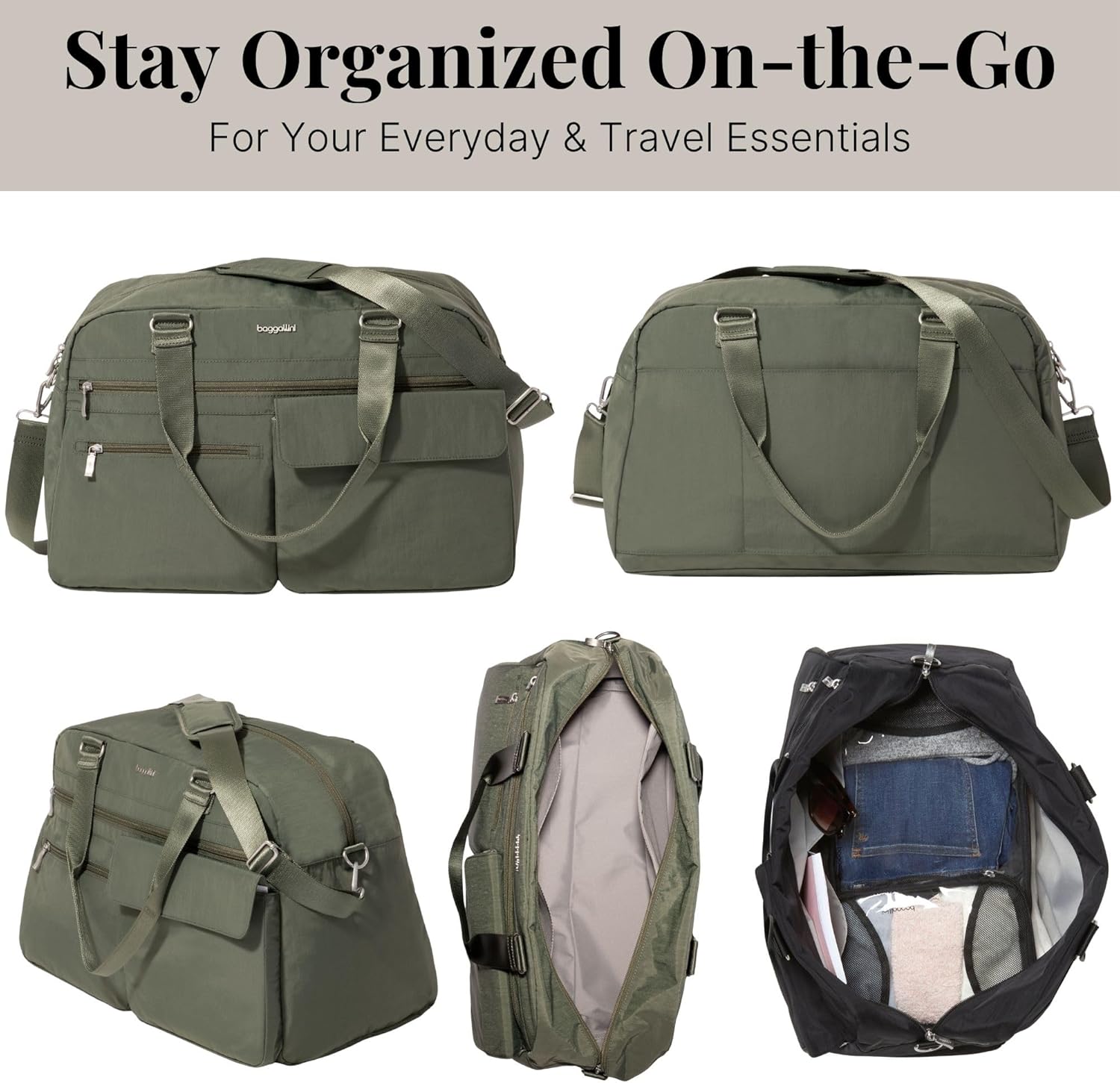 Baggallini Modern Everywhere Travel Duffel