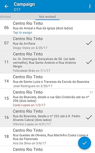 Congregation Territories