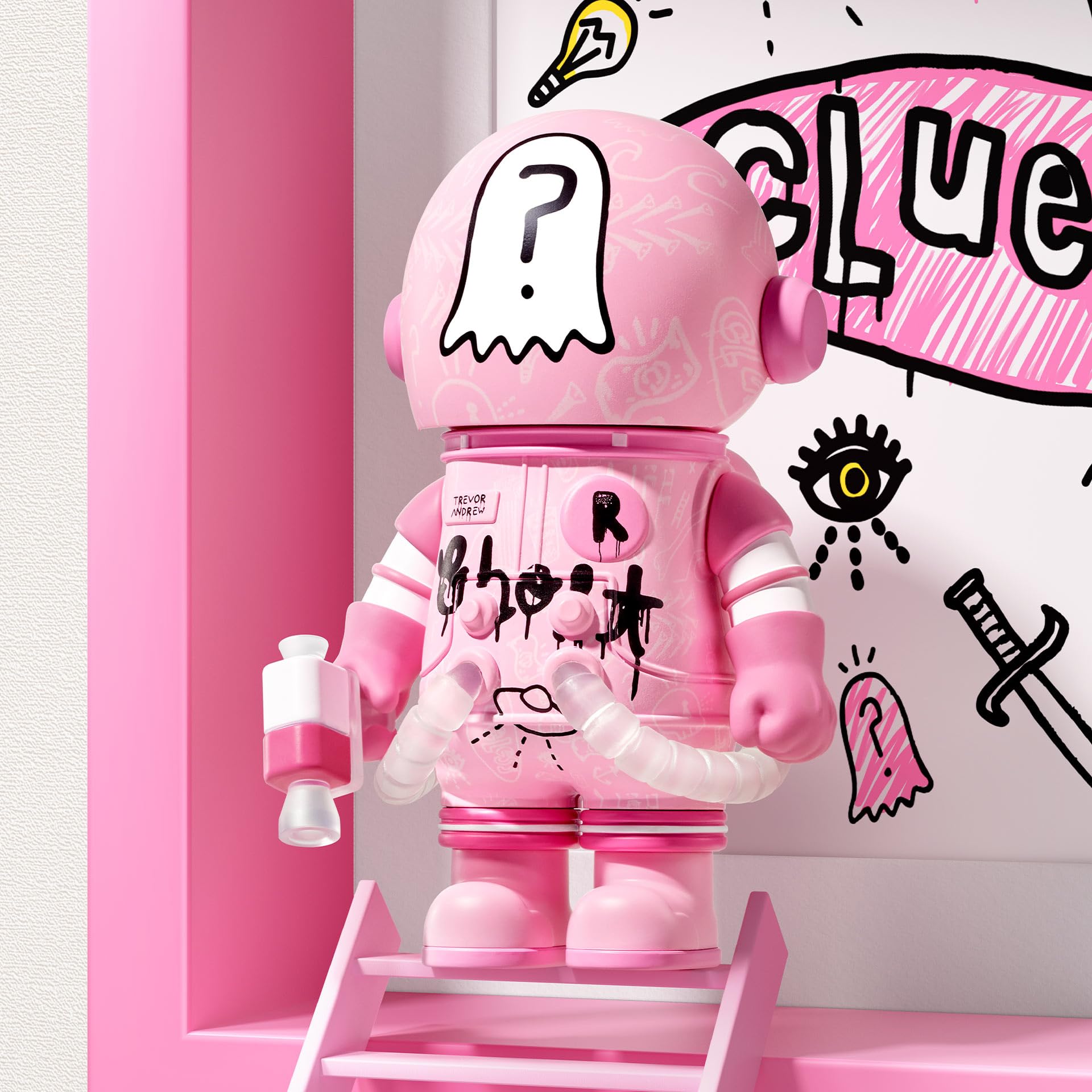 Amazon.com: POP MART MEGA Space Molly 100% Series4 Blind Box