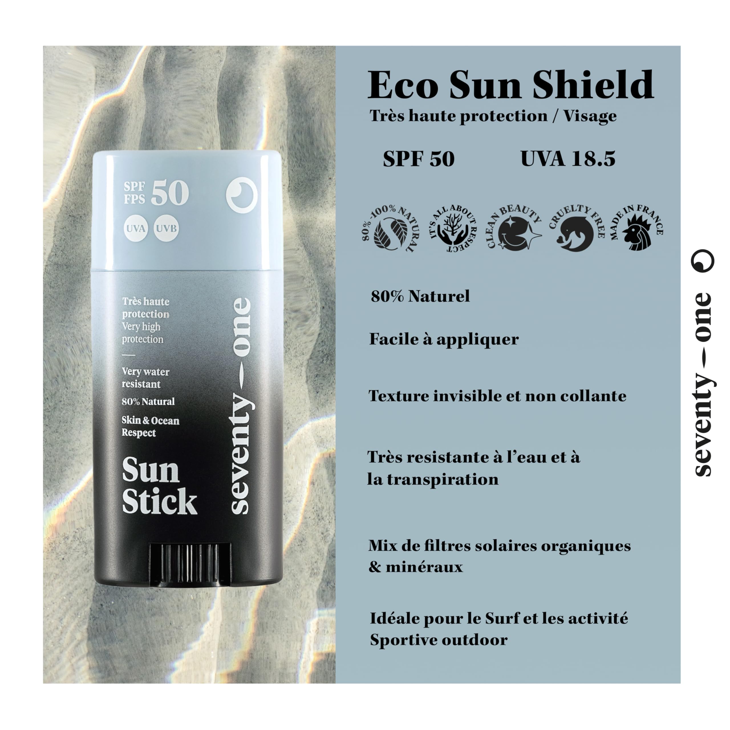 Sun stick Go Wild (The Invisible), 15 g (Pack of 1) - Image 4