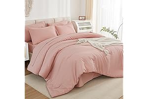Litanika Blush Pink Bedding Set: Comfort in Every Thread