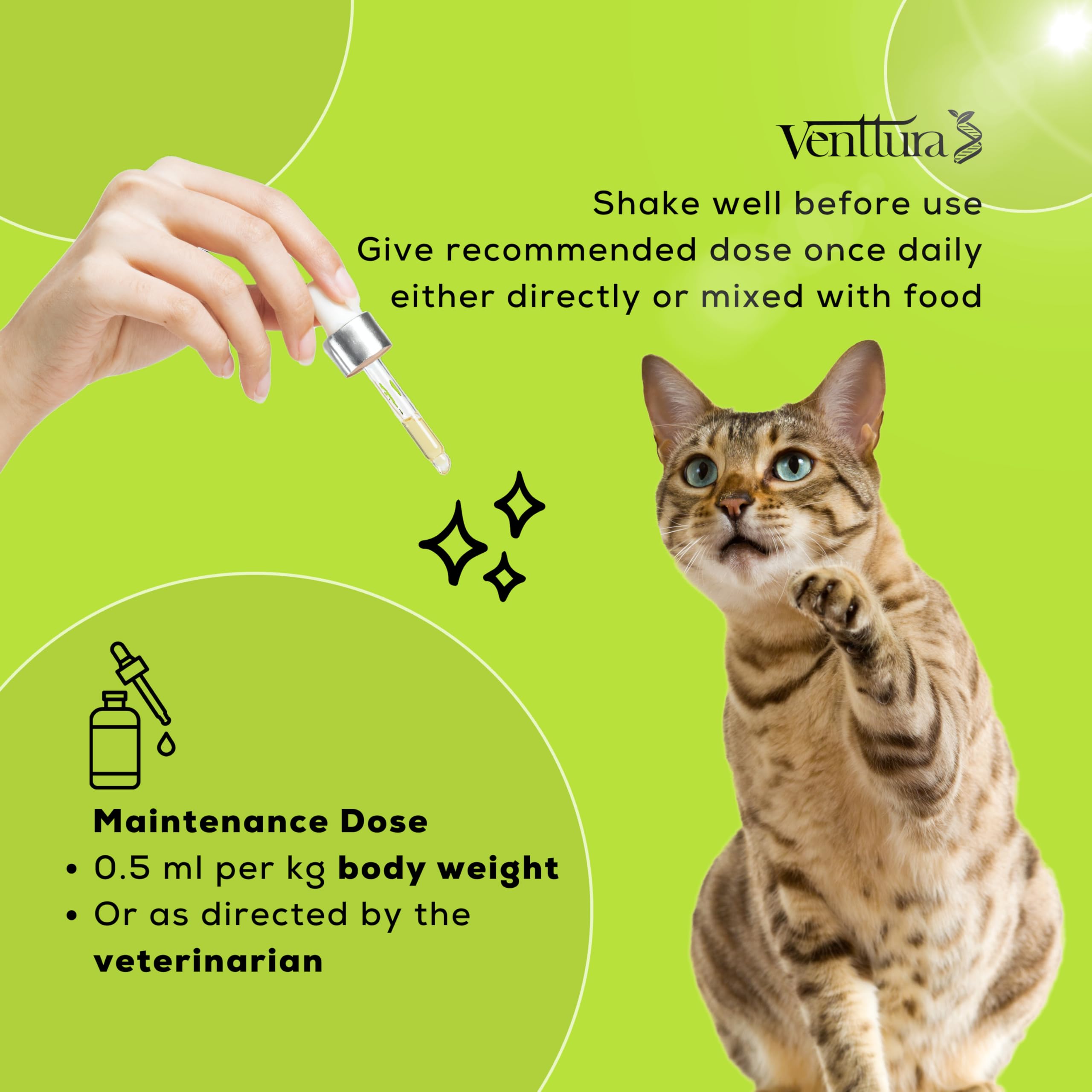 Venttura Petraceuticals Omega Cat Supplement 4