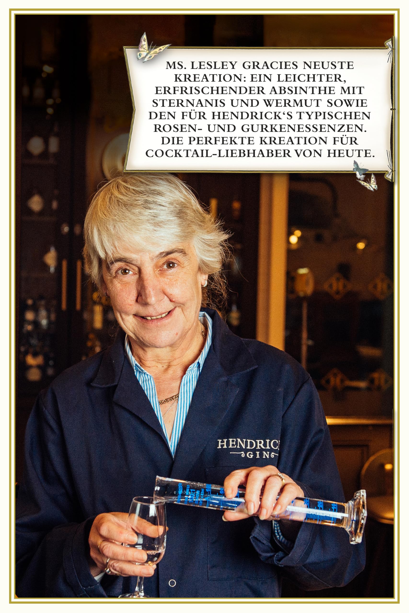 HENDRICK’S Absinthe – Neu gedacht & unverkennbar Hendrick’s – Mit Rosen- & Gurkenessenzen – Kräuterig, floral & außergewöhnlich – 48% vol. – 0,7 l
