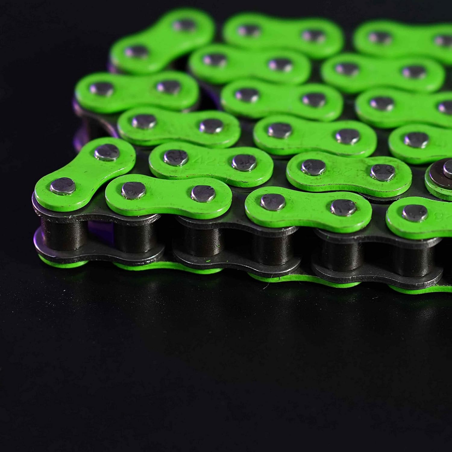 CLEO 420 Motorcycle Chain+ Chain Breaker, 420 Standard Roller Chain 140 Links Heavy Duty Drive Chain for 50cc 70cc 90cc 110cc 125cc Dirt Pit Bike ATV Quad Go Kart Scooter Mini Bike