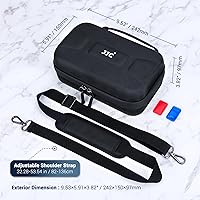 Vista 6 de JJC Osmo Pocket 3 - Funda de transporte portátil para DJI Osmo Pocket 3 Creator Combo, Osmo Pocket 3 Funda protectora de viaje con correa