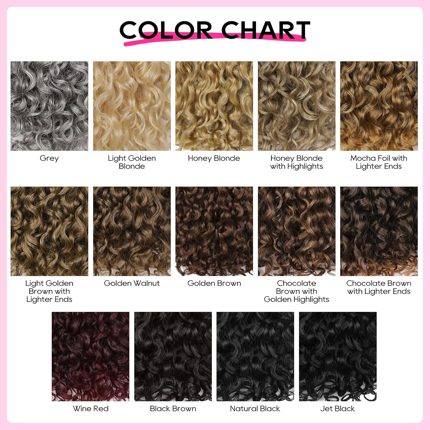 REECHO Curly Hair Extensions - 4PCS 18" GoGo Curly Clip in Hair Extensions 100% Super Protein Hairpieces with Invisible Lace Weft Silky Soft Natural Look for Women - Natural Black - Image 8