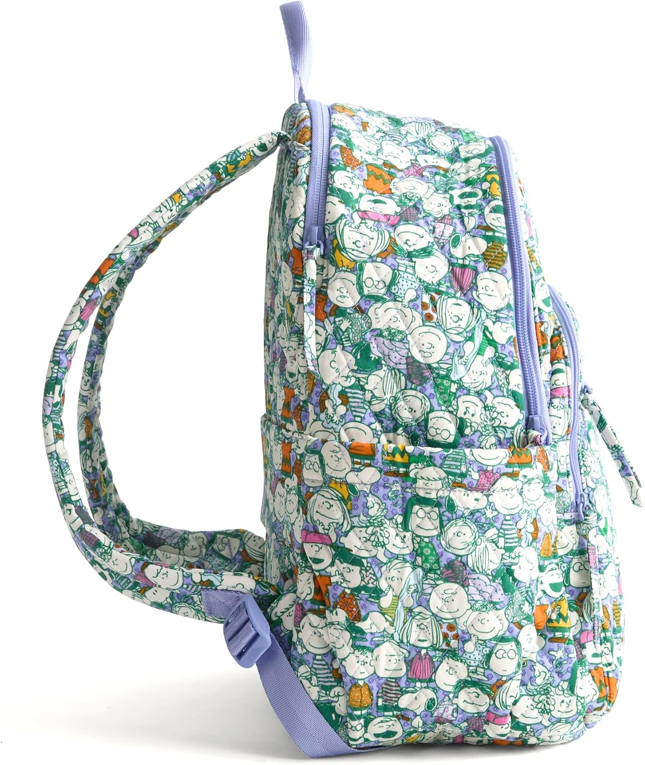 Vera Bradley Women's Peanuts Premium Cotton Bancroft Backpack, Peanuts Pals, One Size - Image 8