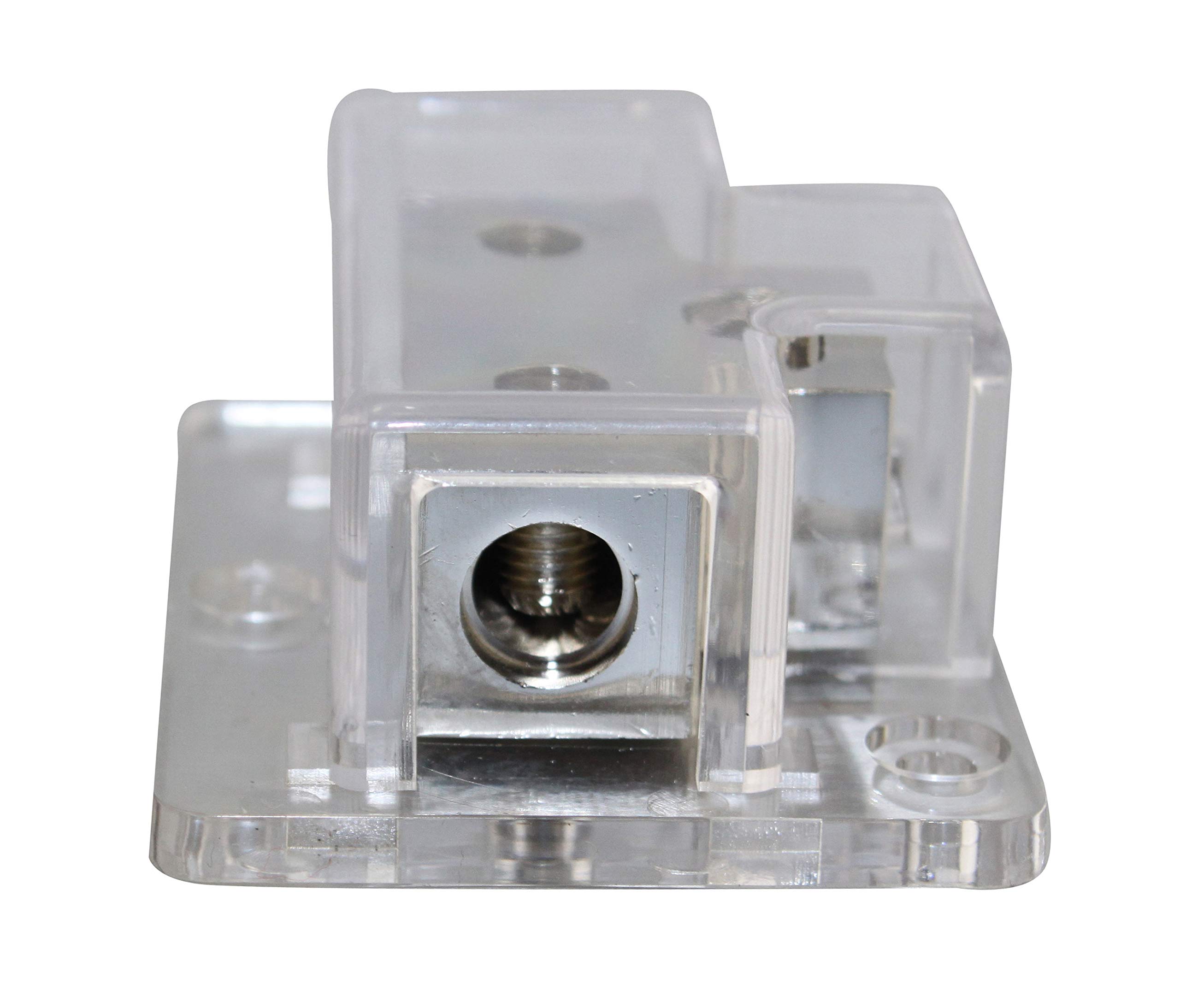 Audio Power Distribution Block 1x0GA in 2x4GA Out Amp Installation Car Audio Parts PD033-4GA