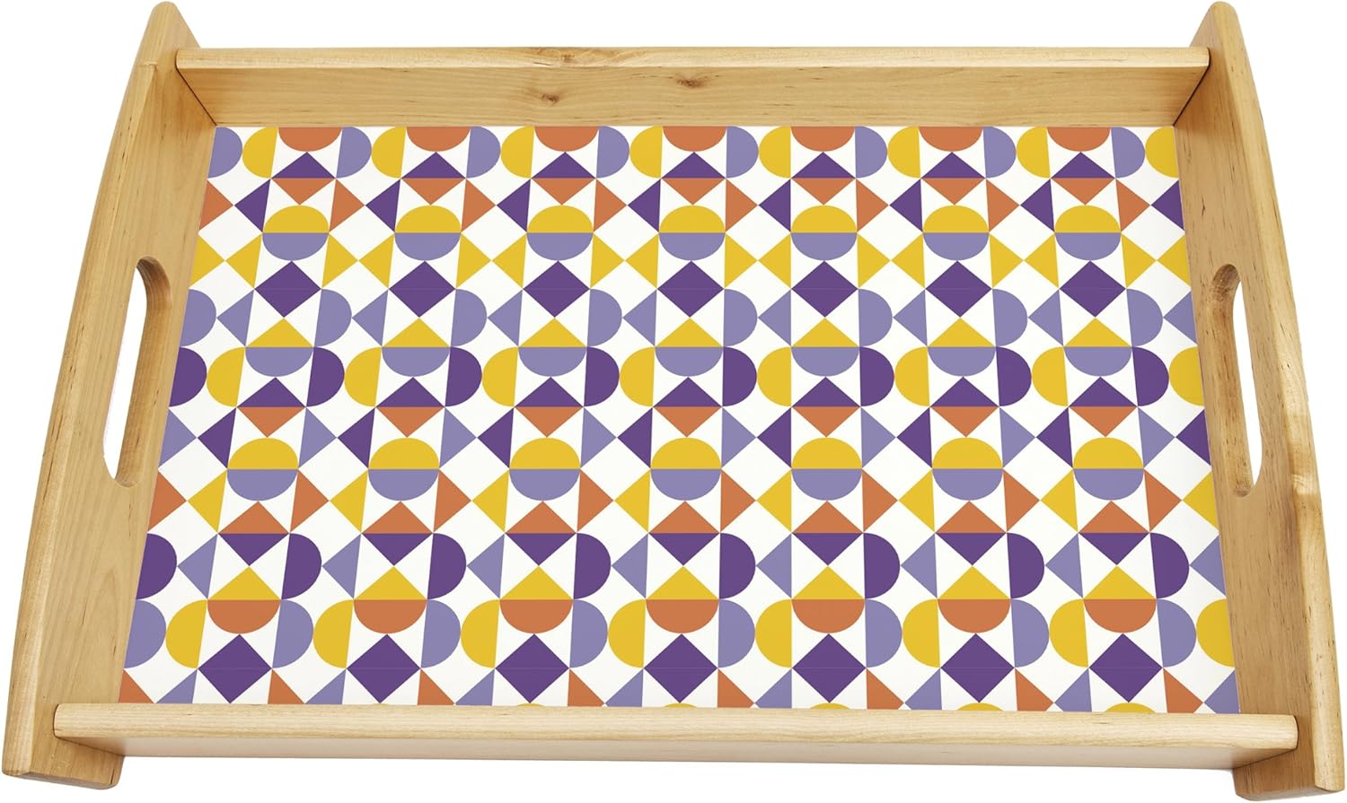 Orange Serving Tray Home & Kitchen