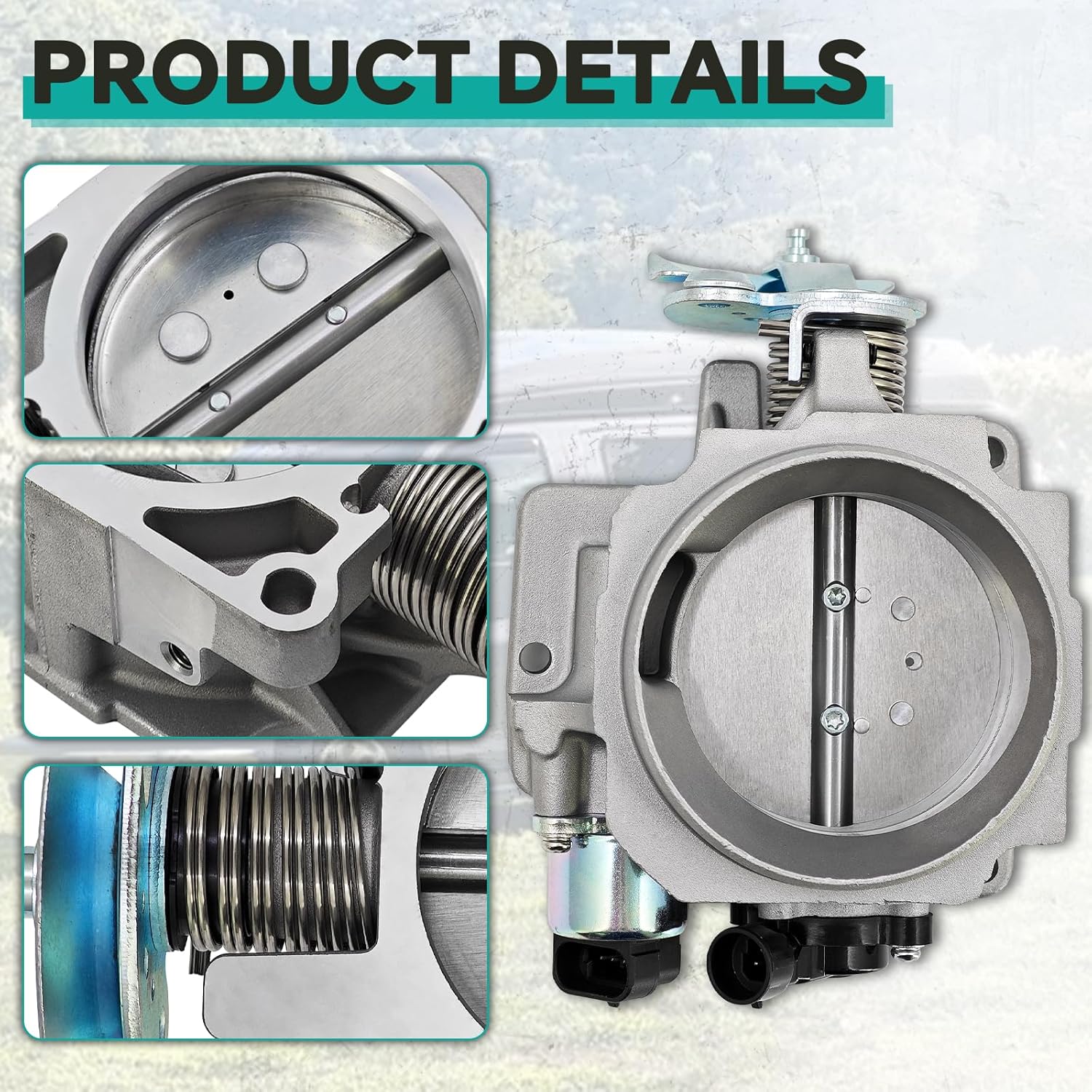 337-05224 Throttle Valve Body Compatible with Chevy Express 1500 for GMC 5.0L 5.7L 1998 1999 2000 33705224 17113389 17096143 17097213 17096255