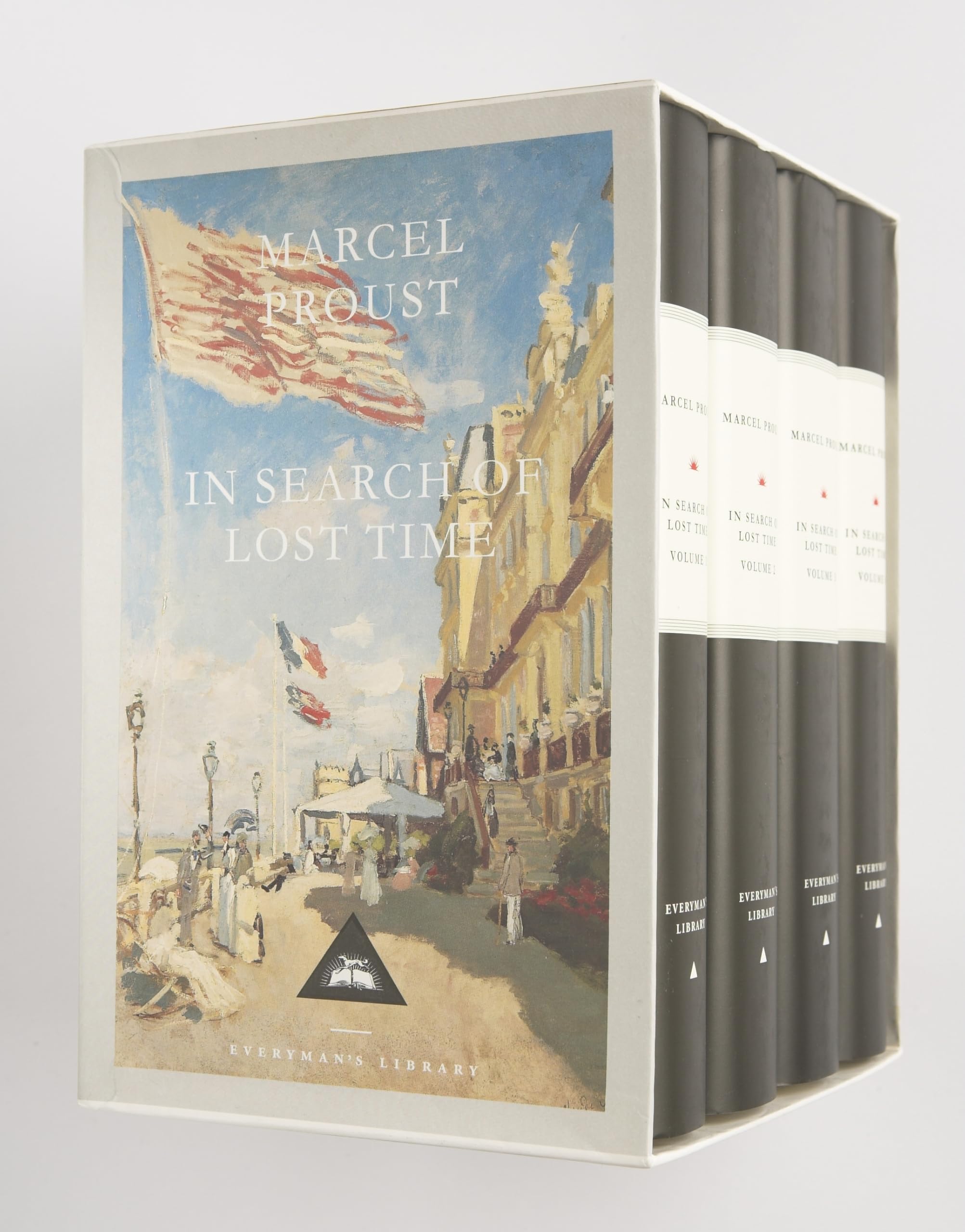 In Search Of Lost Time Boxed Set (4 Volumes): Marcel Proust (Everyman's Library CLASSICS) Hardcover – 31 May 2001