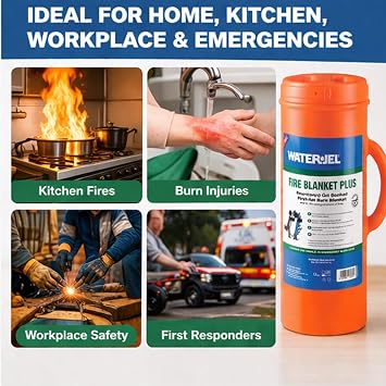 Water Jel Fire Blanket Plus 7260 5' x 6'
