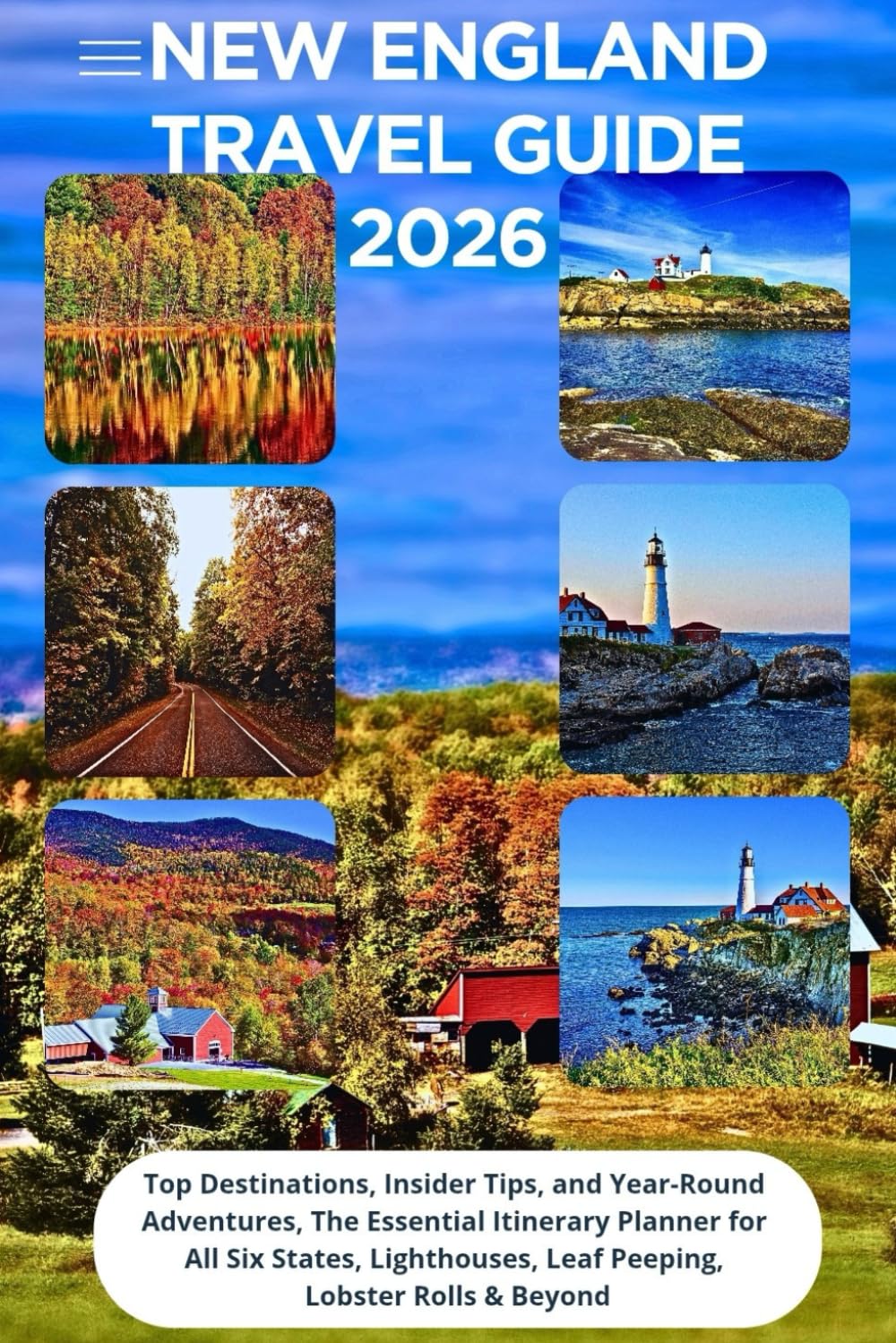 New England Travel Guide 2026: Top Destinations, Insider Tips, and Year-Round Adventures, The Essential Itinerary Planner for All Six States –
