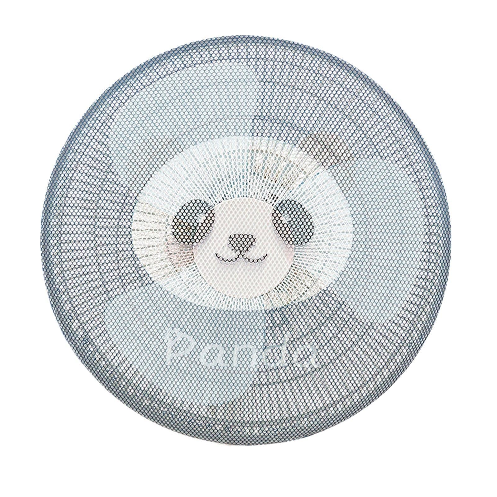 TRRYUIP Fan Cover Round Electric Fan Guard Dust Cover For Summer Pedestal Washable Dustproof Net Mesh(Light Grey)
