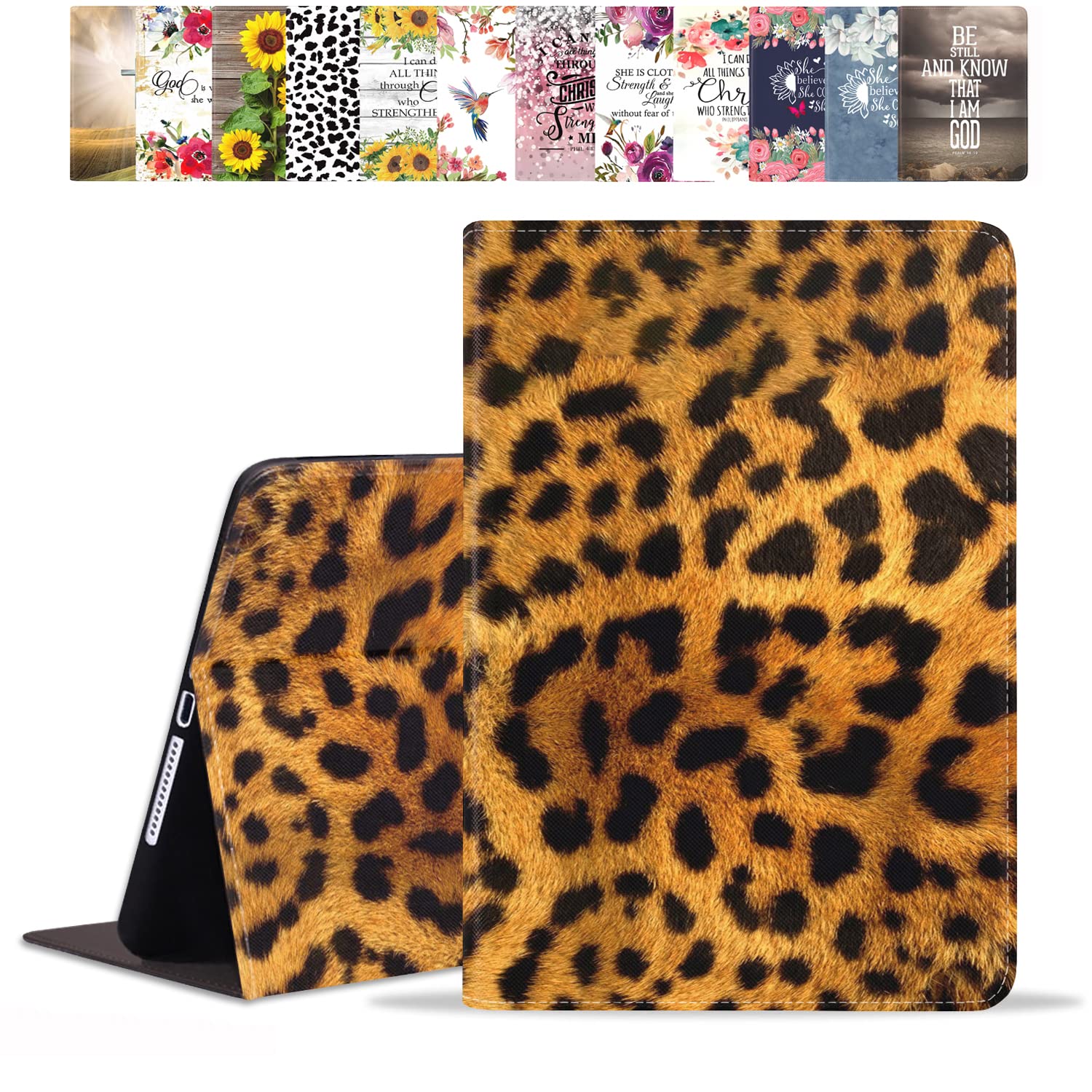 POIUYTREW Case for Samsung Galaxy Tab A7 Lite 8.7 Inch 2021 Model (SM-T220/T225/T227), PU Leather Folio Case Smart Cover with Stand & Auto Wake Sleep,