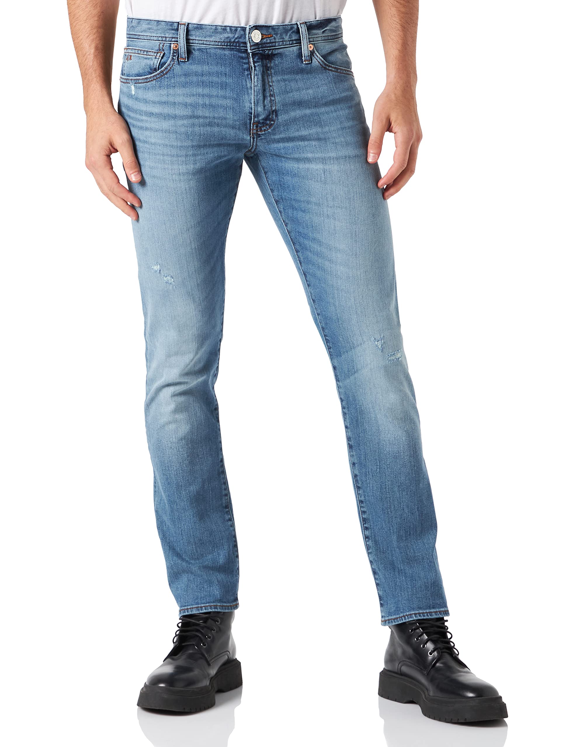 A｜X ARMANI EXCHANGEMen's Comfort Knit Denim Skinny Jeans