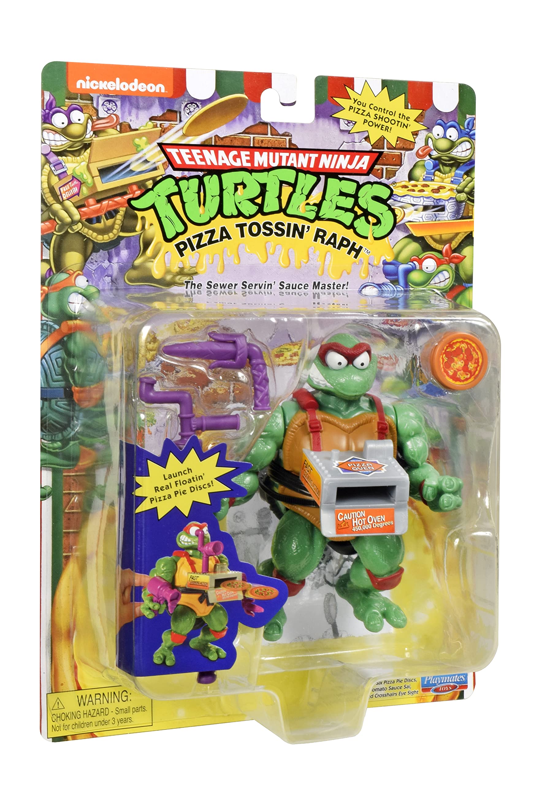 Teenage Mutant Ninja Turtles TMNT - Lanzamiento de Pizza clásico