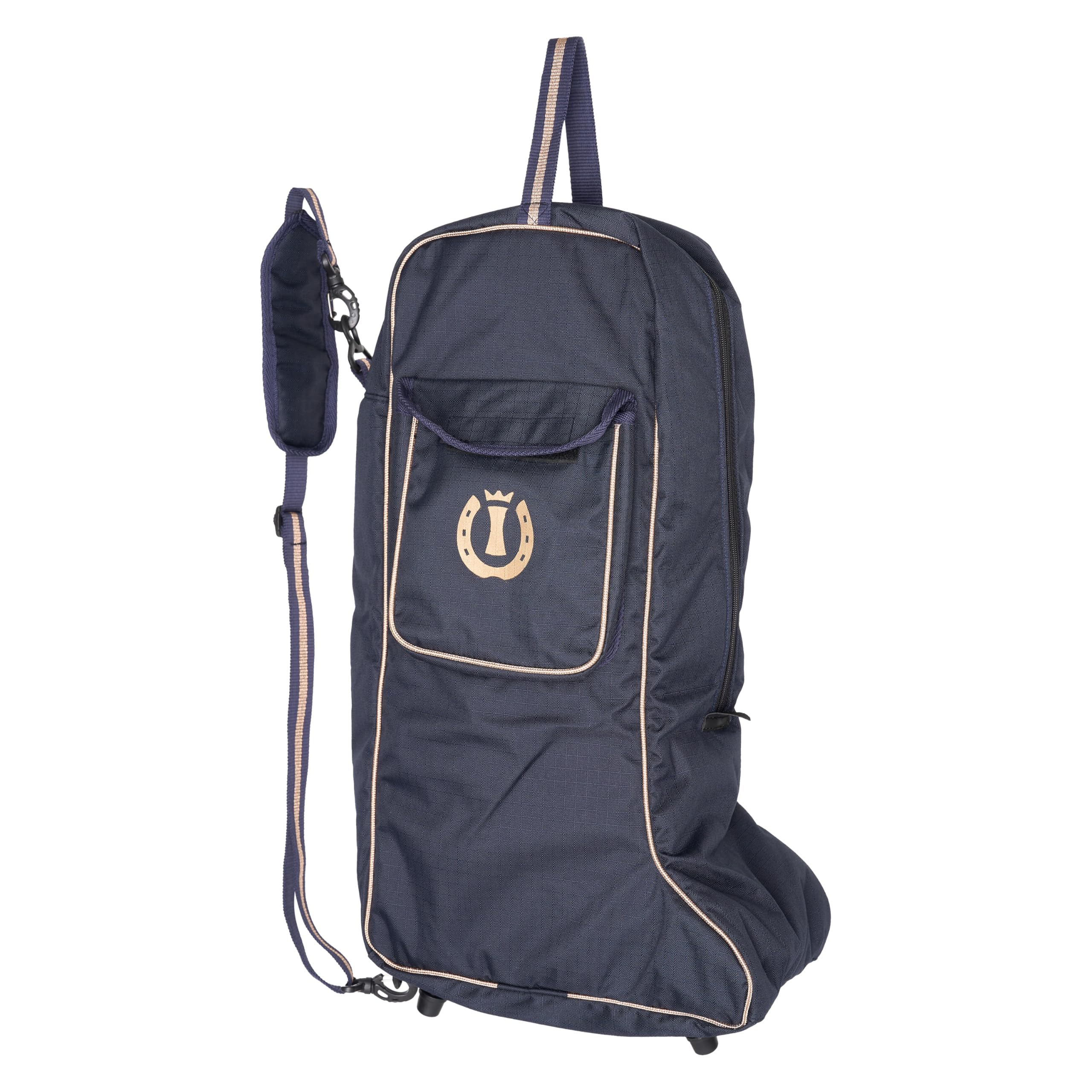 Imperial Riding IRH torba na buty do jazdy konnej, wyściełana torba na buty z paskiem na ramię i kieszenią przednią, ochronne przechowywanie do transportu stajni, turnieju, akcesoriów do sportów