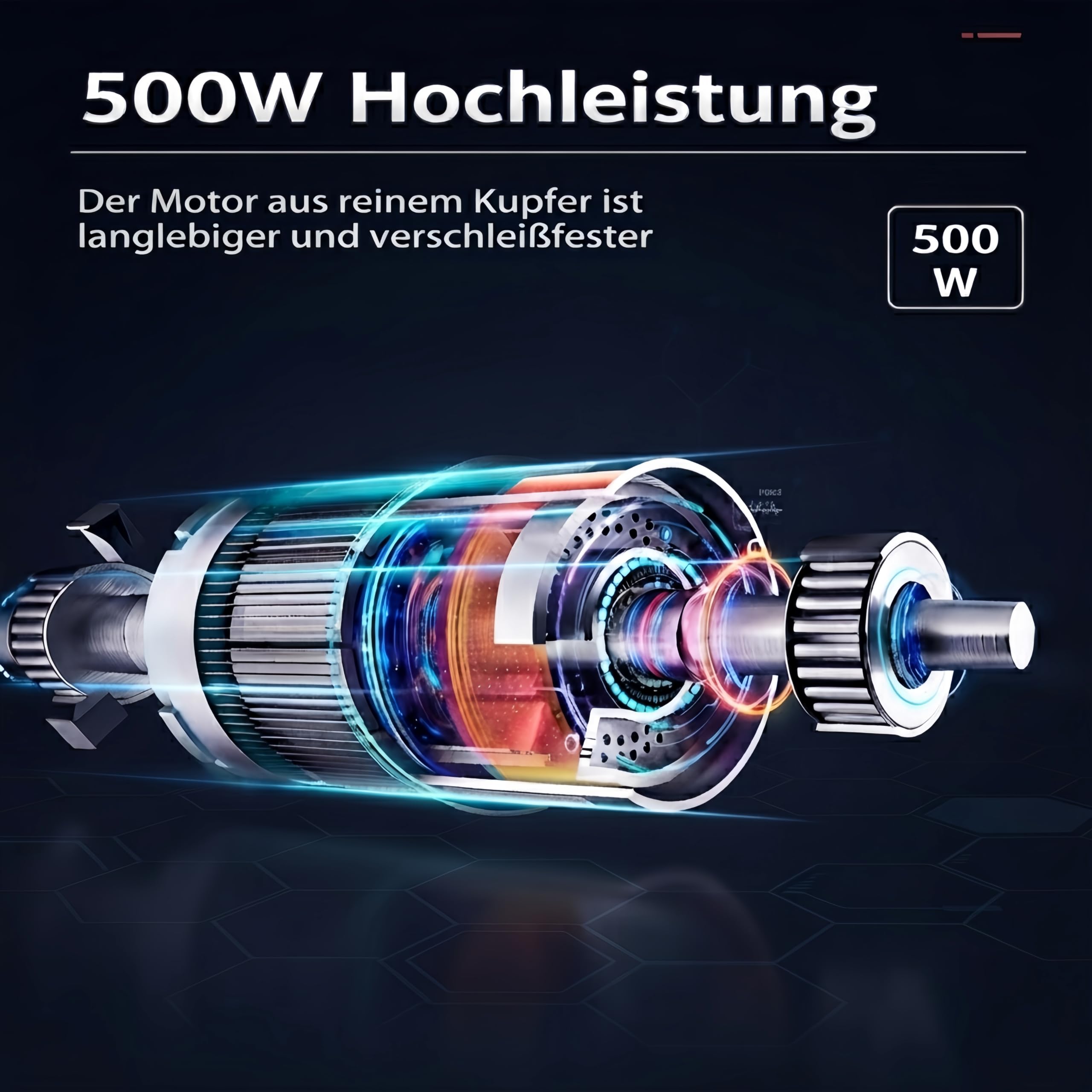 Elektrischer Gemüsehobel 500W, 5-in-1 Multifunktionaler Gemüseschneider mit 5 austauschbaren Klingen, Edelstahl Käseraspel für Kartoffeln, Karotten, Obst und Käse